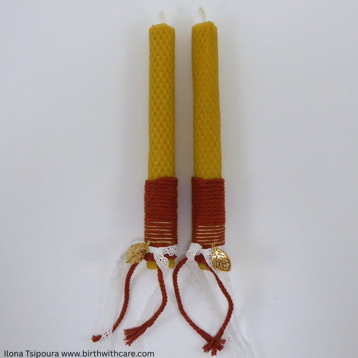 Natural Beeswax Candles